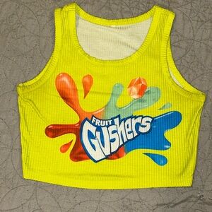 Gushers crop top